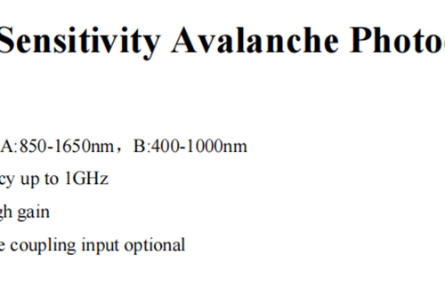Recent advances in high sensitivity avalanche photodetectors
