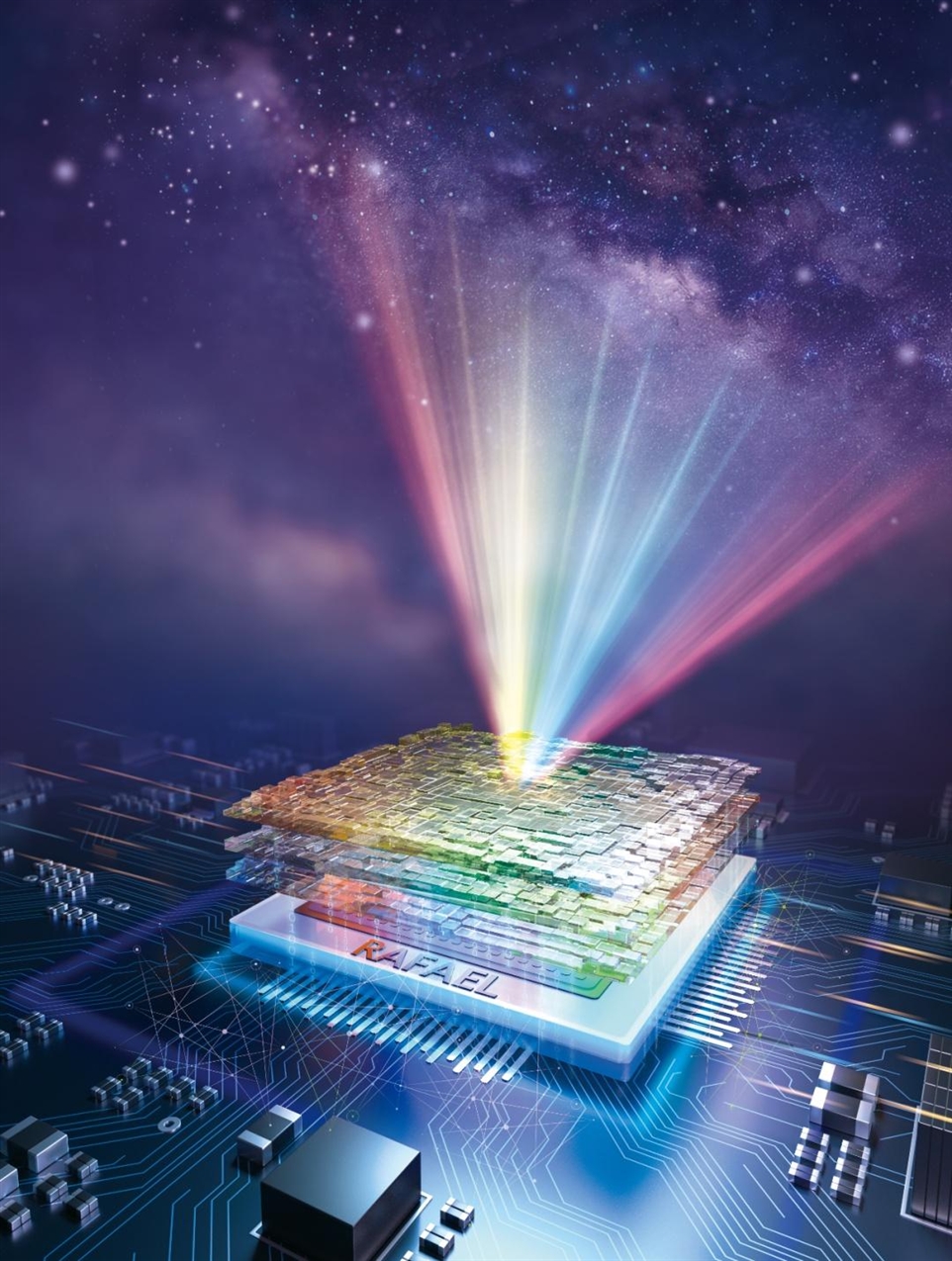  “玉衡”光谱成像芯片概念图